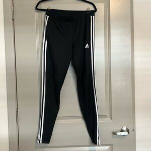 Adidas sweatpants with zipper